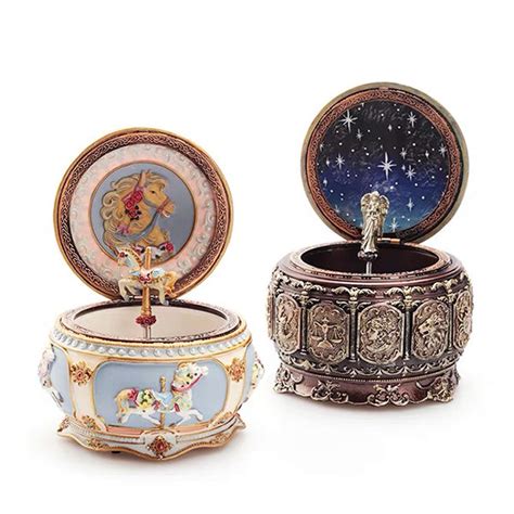 vintage inspired music boxes